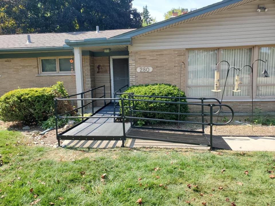 Troy, MI Aging in Place Accessibility Ramp for Wheelchair Barrier